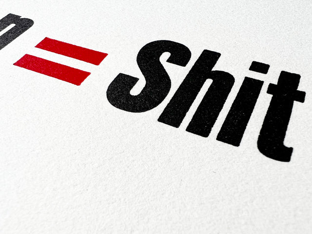 TALK - ACTION = SHIT